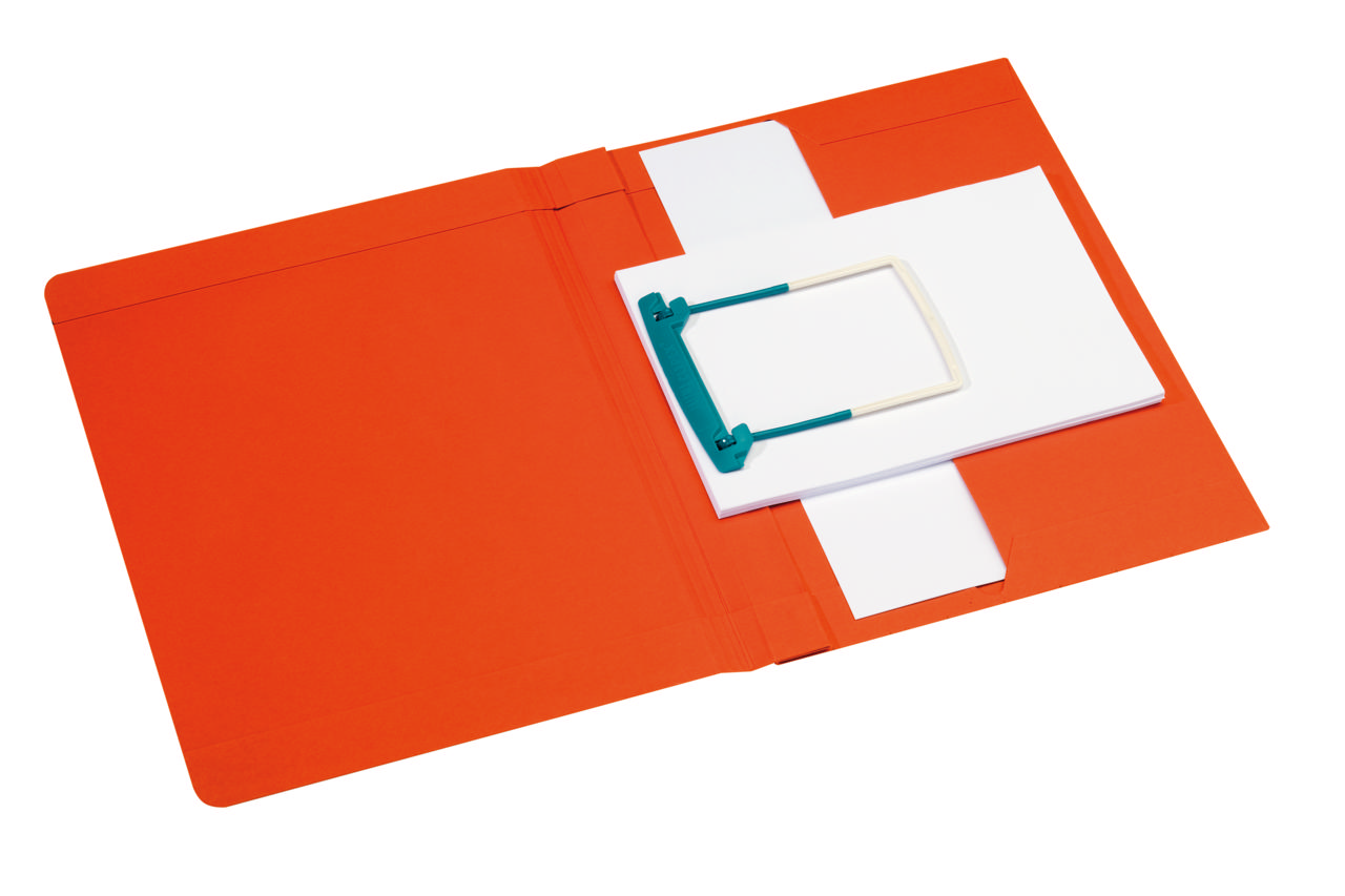 Secolor Clipex Mappe Plus, A4, 100% genbrugskarton, FSC®