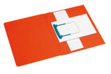 Secolor Clipex Mappe Plus, A4, 100% genbrugskarton, FSC®