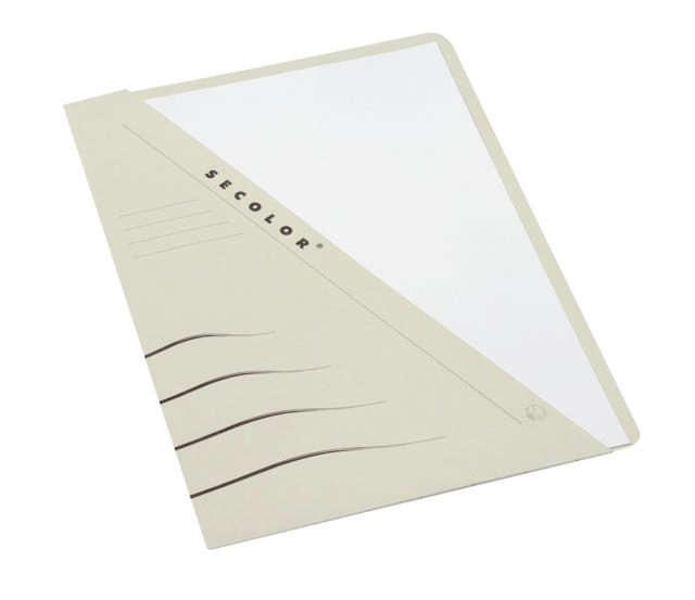Secolor Indstiksmappe, A4, 100% genbrugskarton, FSC®.
