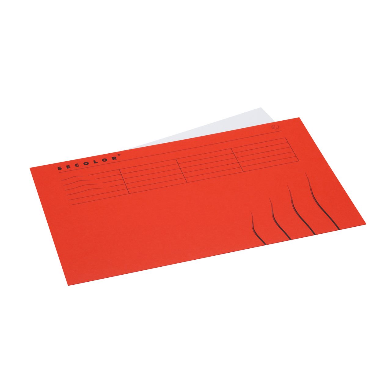 Secolor File Folder, Folio, 100% genbrugskarton, FSC®.