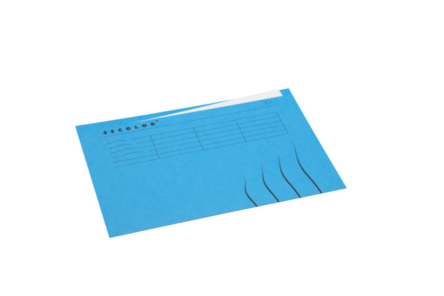 Secolor mappe med topfane, A4, 100% genbrugskarton, FSC®.