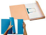 Secolor Combi Clipex Mappe, Folio, 100% genbrugspap, FSC®