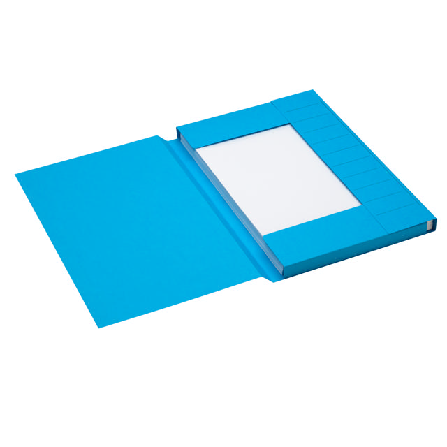 Secolor 3-Flap Document Folder, Folio, 100% Recycled Cardboard, FSC®