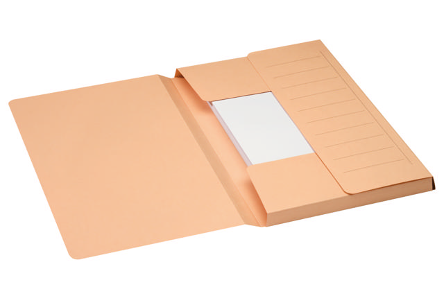 Secolor Dokumentmappe med 3 Flapper, Mammoth, 100% genbrugskarton, FSC®.