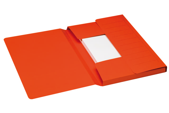 Secolor Dokumentmappe med 3 Flapper, Mammoth, 100% genbrugskarton, FSC®.