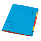 Secolor 6-fags sorteringsmappe, A4, 100% genbrugskarton, FSC®.