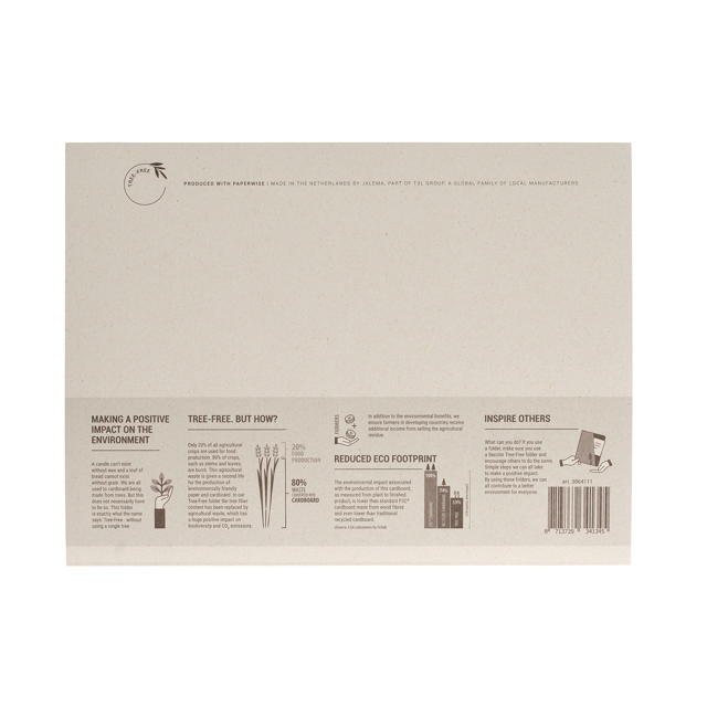 Secolor Tree-Free | Dokumentomslag med faner | Folio