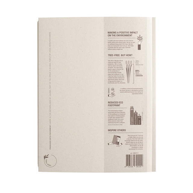 Tree-Free Dokumentmappe med 3 Flapper, A4