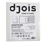 Ringbind med 6 Smartfolder-perforerede mapper med faner, komplet juridisk register, A4