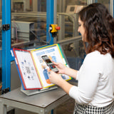 Tarifold Metal bord display system, A4, 10 lommer