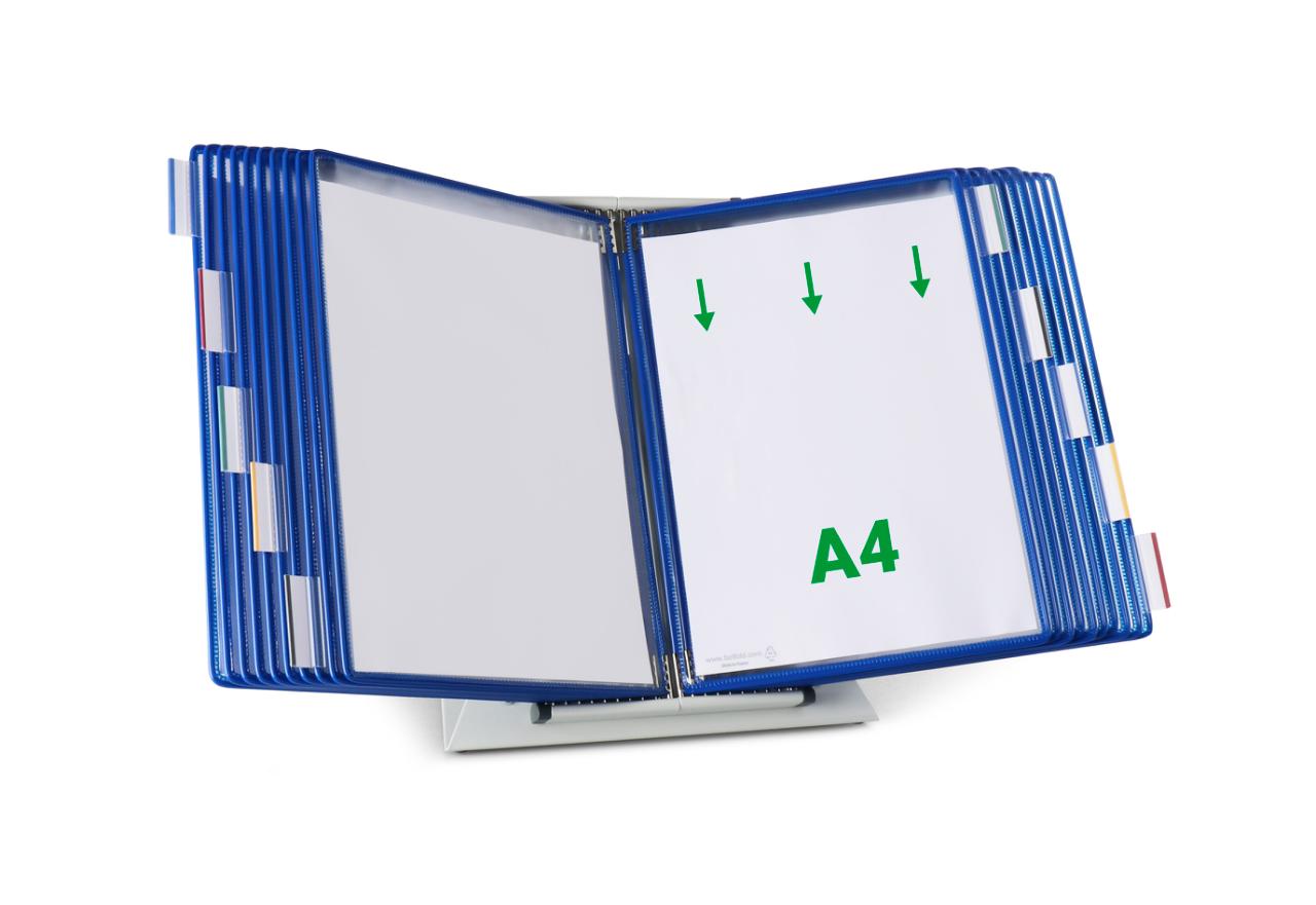 Tarifold Metal bord display system, A4, 20 lommer