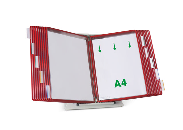 Tarifold Metal bord display system, A4, 20 lommer