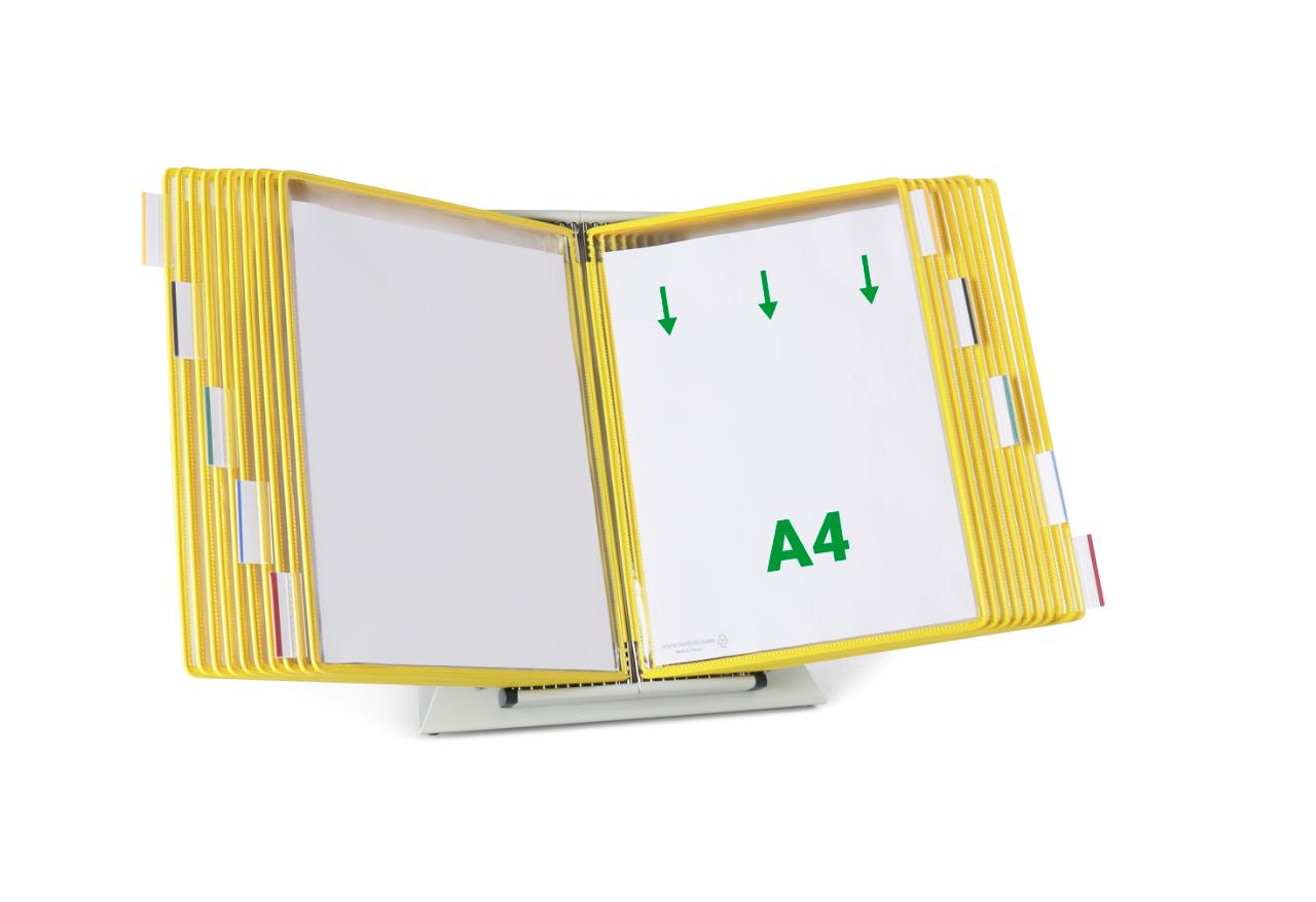 Tarifold Metal bord display system, A4, 20 lommer