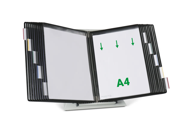 Tarifold Metal bord display system, A4, 20 lommer