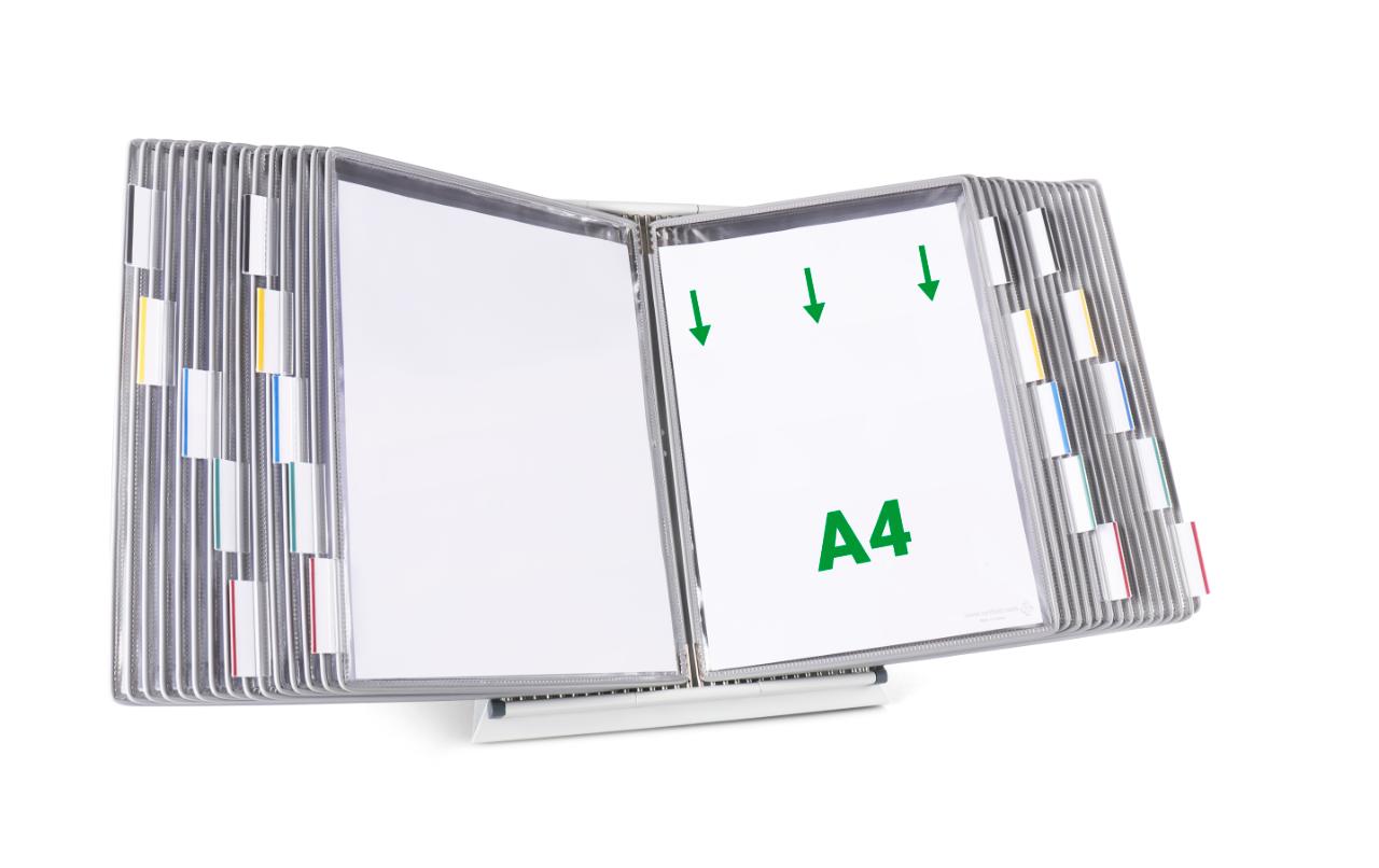 Tarifold Metal bord display system, A4, 30 lommer