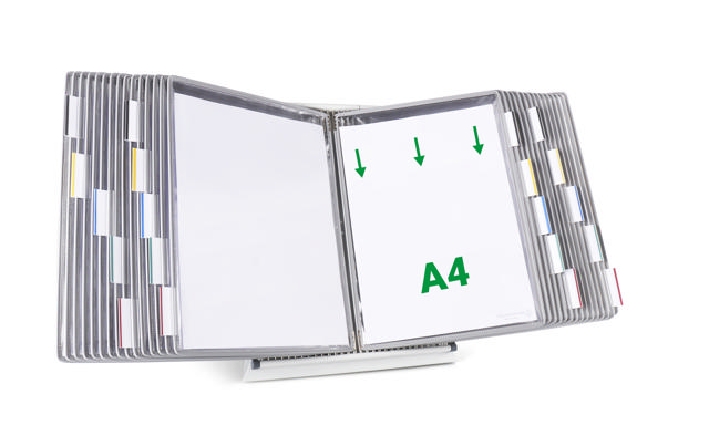 Tarifold Metal bord display system, A4, 30 lommer