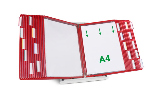 Tarifold Metal bord display system, A4, 30 lommer