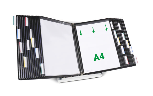 Tarifold Metal bord display system, A4, 30 lommer