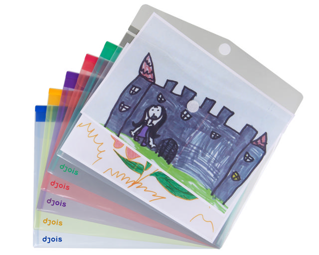 Farve Collektion dokumentmappe, A4, vandret