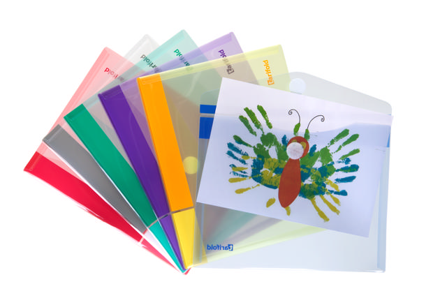 Farve Kollektion Dokumentmappe, A5, Vandret