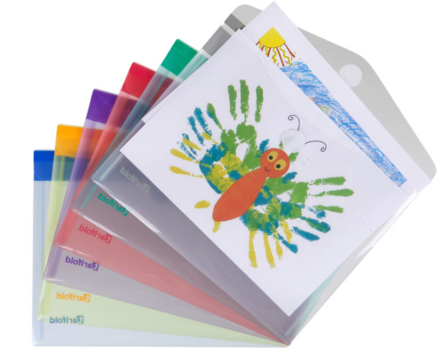 Farve Kollektion Dokumentmappe, A5, Vandret