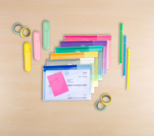 Farve Kollektion Dokumentmappe, A5, Vandret