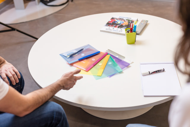 Farve Kollektion Dokumentmappe, A5, Vandret