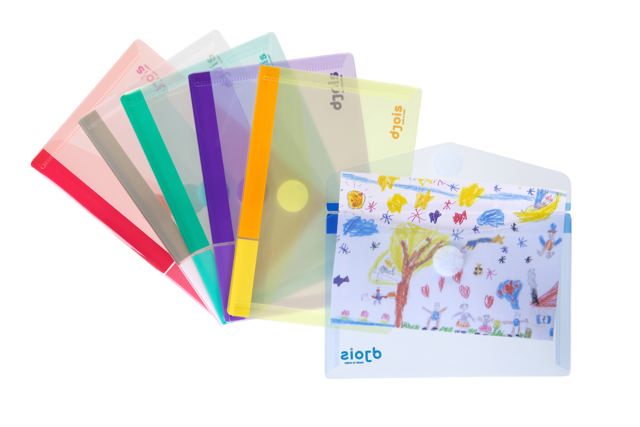 Farve Kollektion Dokumentmappe, A6, Vandret