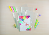 Farve Kollektion dokumentmappe, A4, vandret