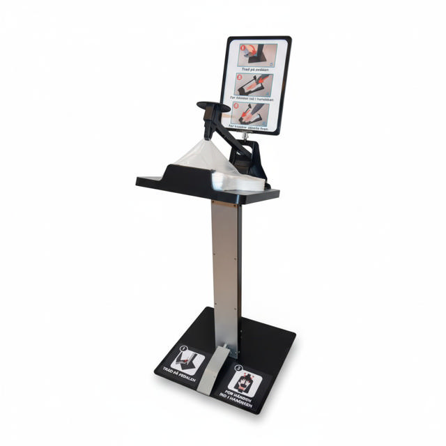 Handske Dispenser, uden skraldespand, gulv