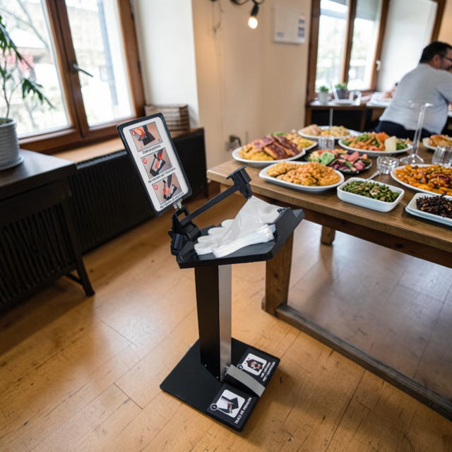 Handske Dispenser, uden skraldespand, gulv