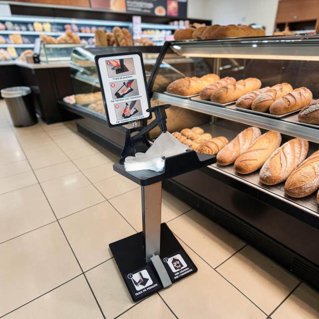 Handske Dispenser, uden skraldespand, gulv