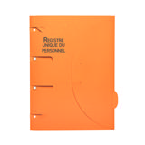 Smartfolder Perforeret Mappe, med Fane, Enkelt Personaleregister, A4