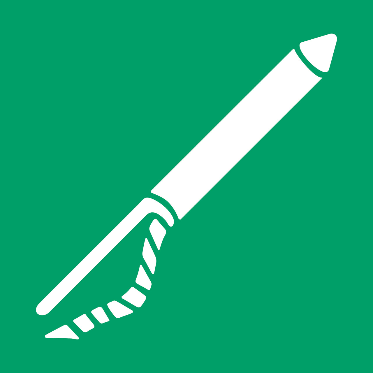 Sikkerhedsskilt Linekaster, 150 x 150 mm