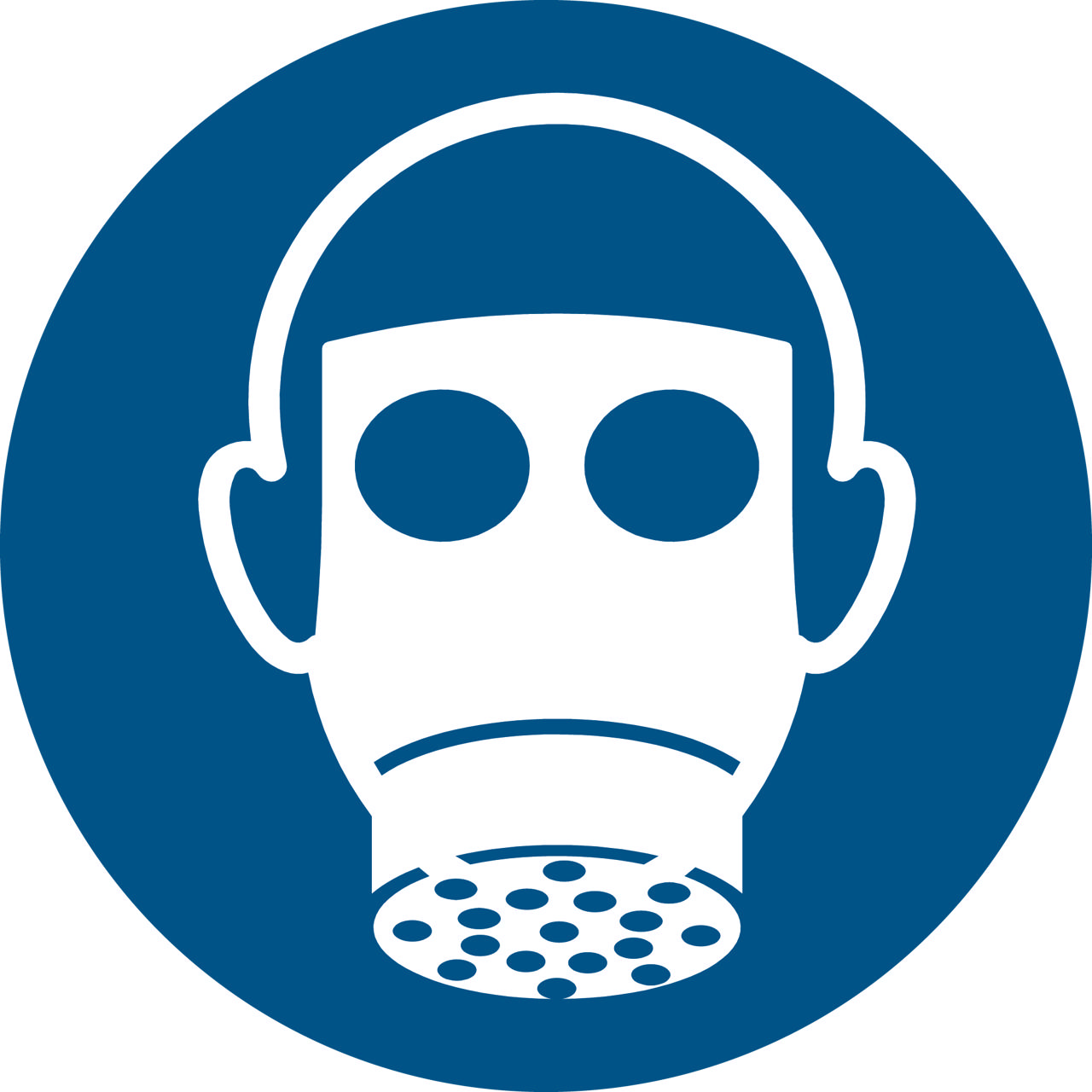 Sikkerhedsskilt Bær Åndedrætsværn, 300 mm