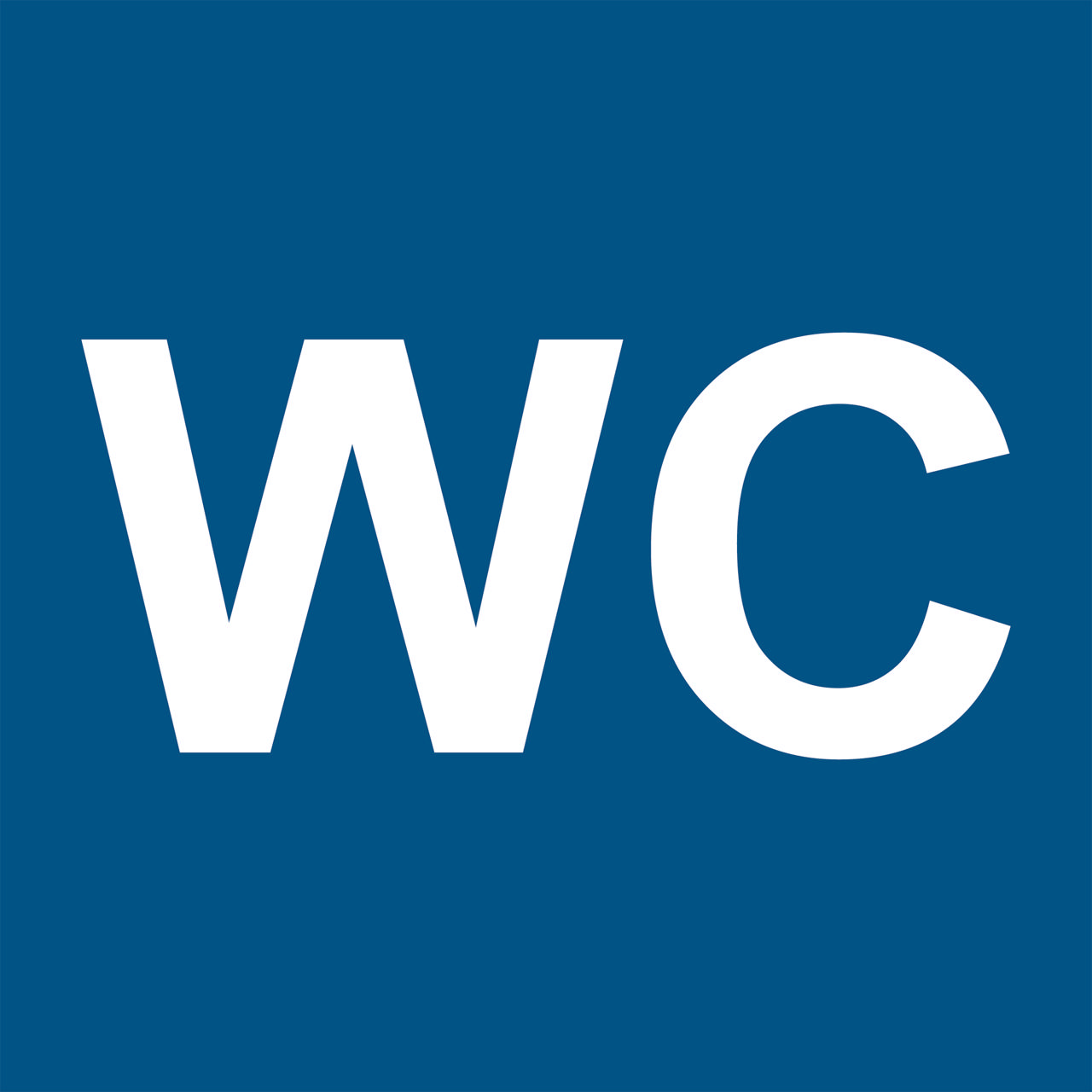 Toiletskilt, 200 x 200 mm