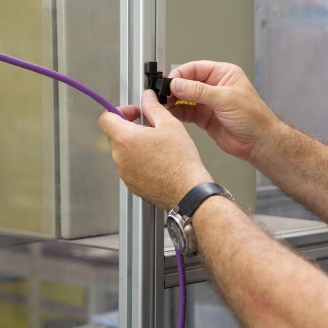 Tilbehør til T-CLIP, Kabelholder