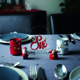 Bordnummerskilt i akryl, der kan tilpasses, runde