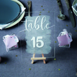 A5 Akrylark der kan tilpasses