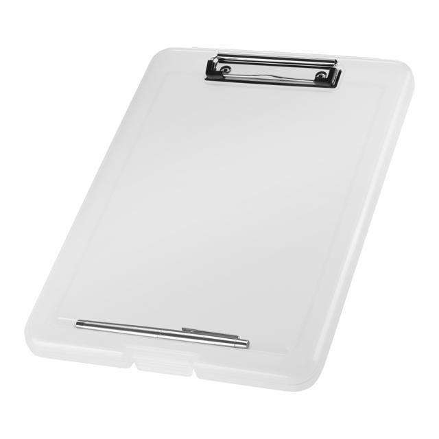 Clipboard med opbevaringsrum, A4
