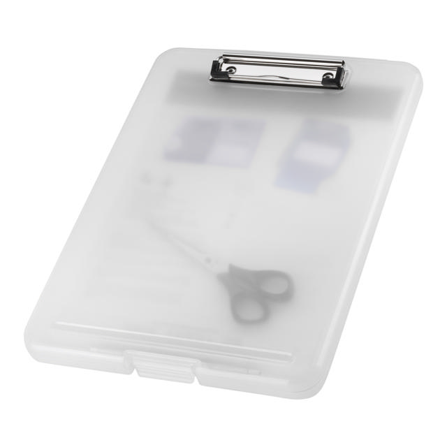 Clipboard med opbevaringsrum, A4