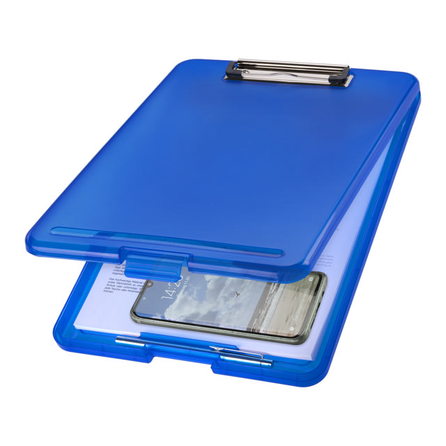 Clipboard med opbevaringsrum, A4