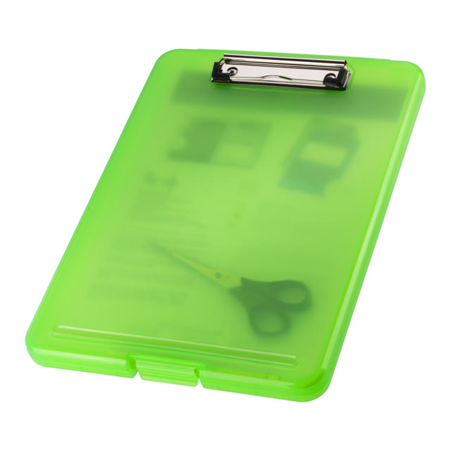 Clipboard med opbevaringsrum, A4