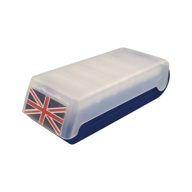 Læringskort og opbevaringsboks, A7, liggende