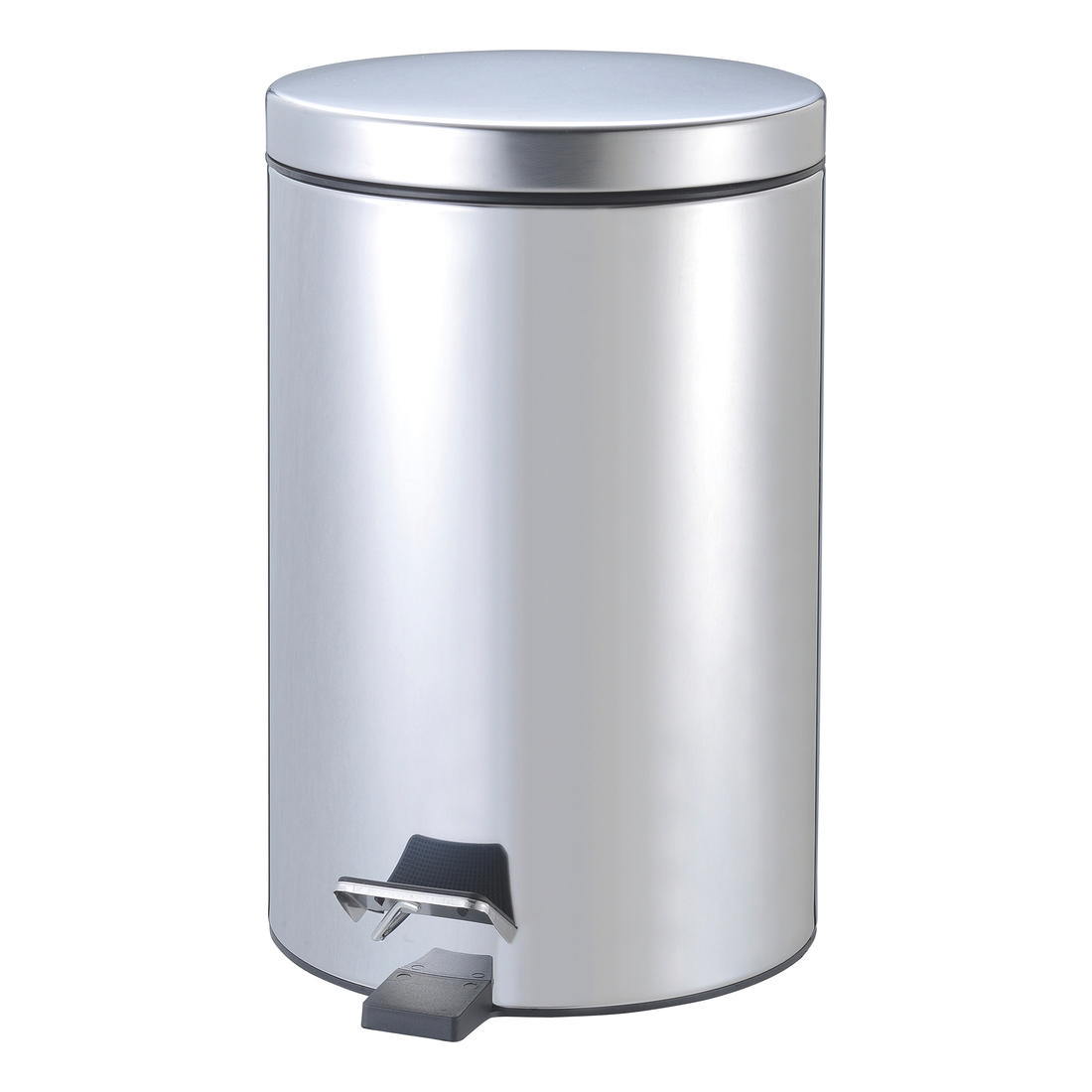 Pedalspand, Rustfrit Stål, 12L