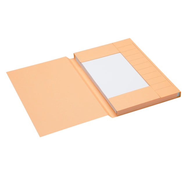 Secolor 3-Flap dokumentmappe, Folio, 100 % genbrugspap, FSC®